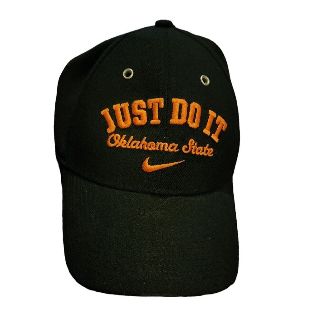 Nike Oklahoma State Just Do It Hat Cap Black Nike Legacy91 Dri-Fit